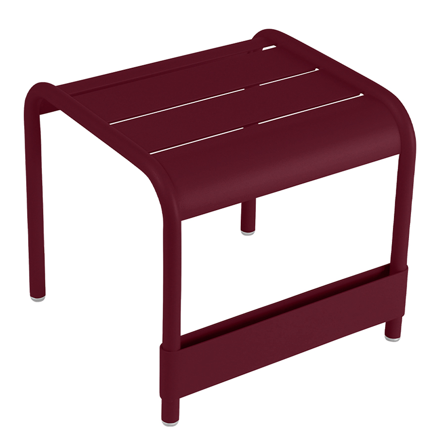 fermob luxembourg kleiner tisch schwarzkirsche 88331