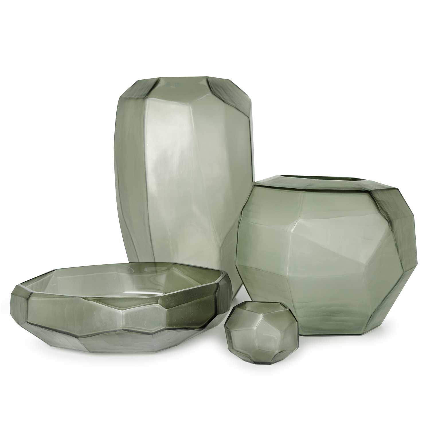 guaxs cubistic vase light steelgrey Ubersicht 106681