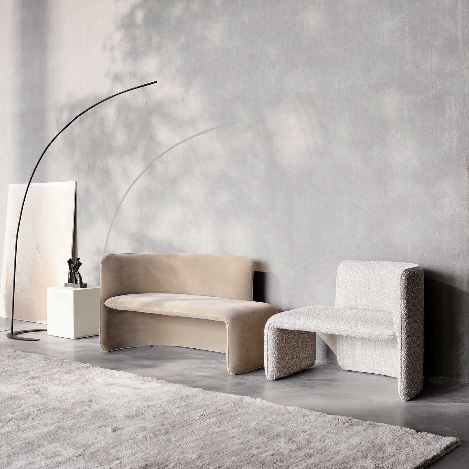 sand Teppich Rug Wendelbo 94313