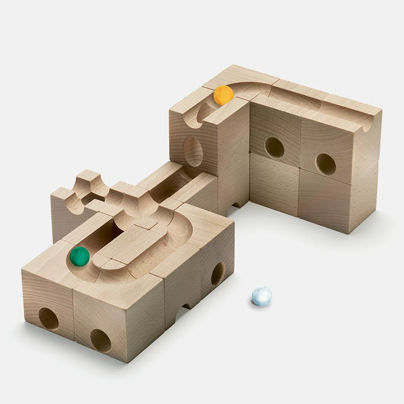 holzkugelbahn cuboro speed 77306