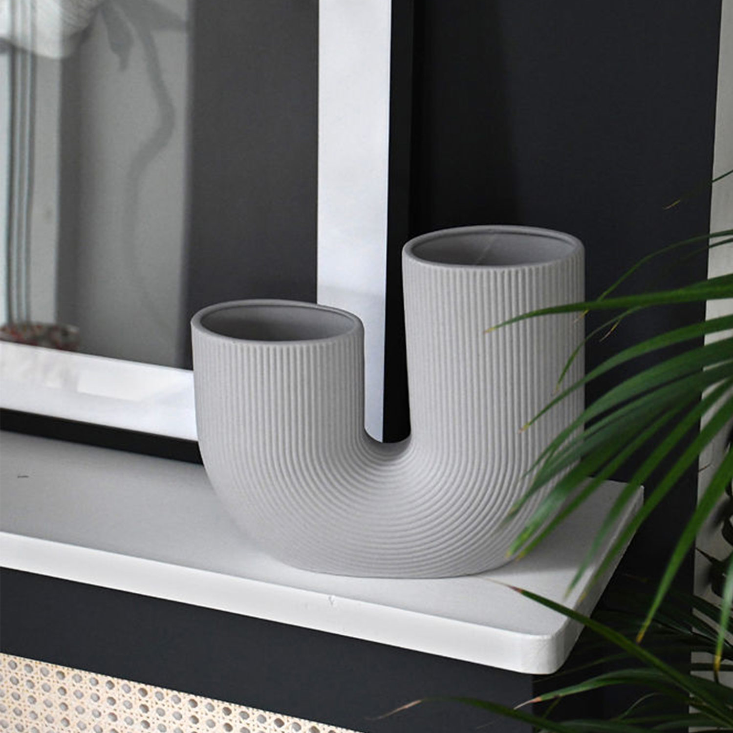 vase storefactory stravalla hellgrau vase 77972