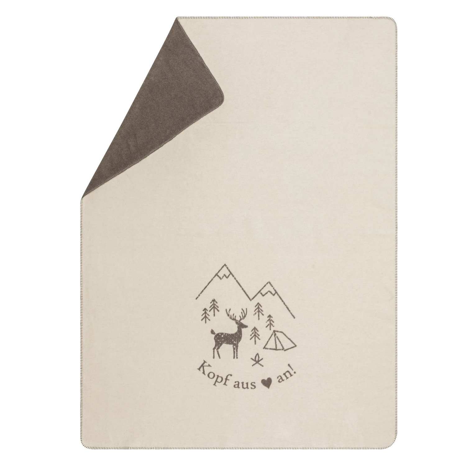 David Fussenegger - Savona Decke Kopf aus rohweiß