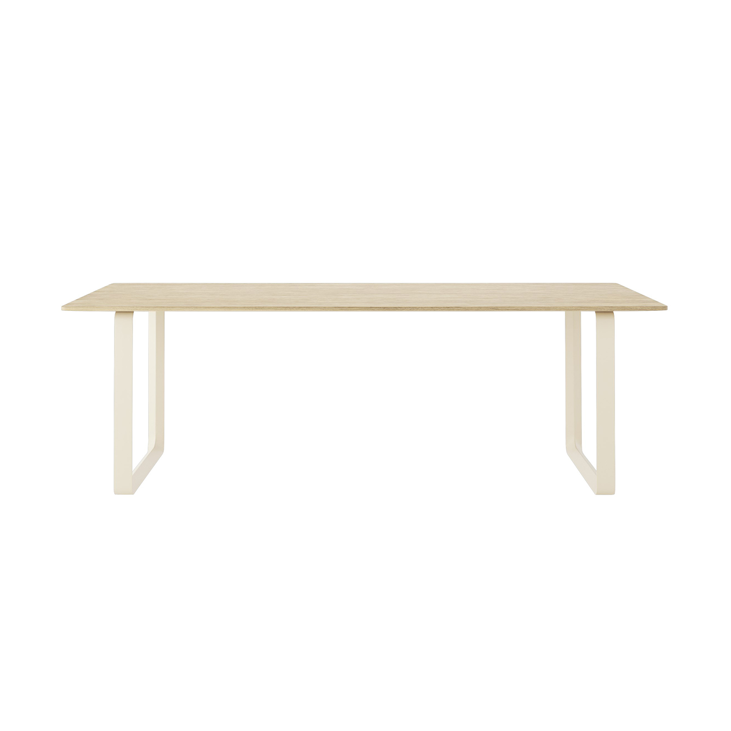 muuto 70 70 tisch oak sand 225 90 cm 71163