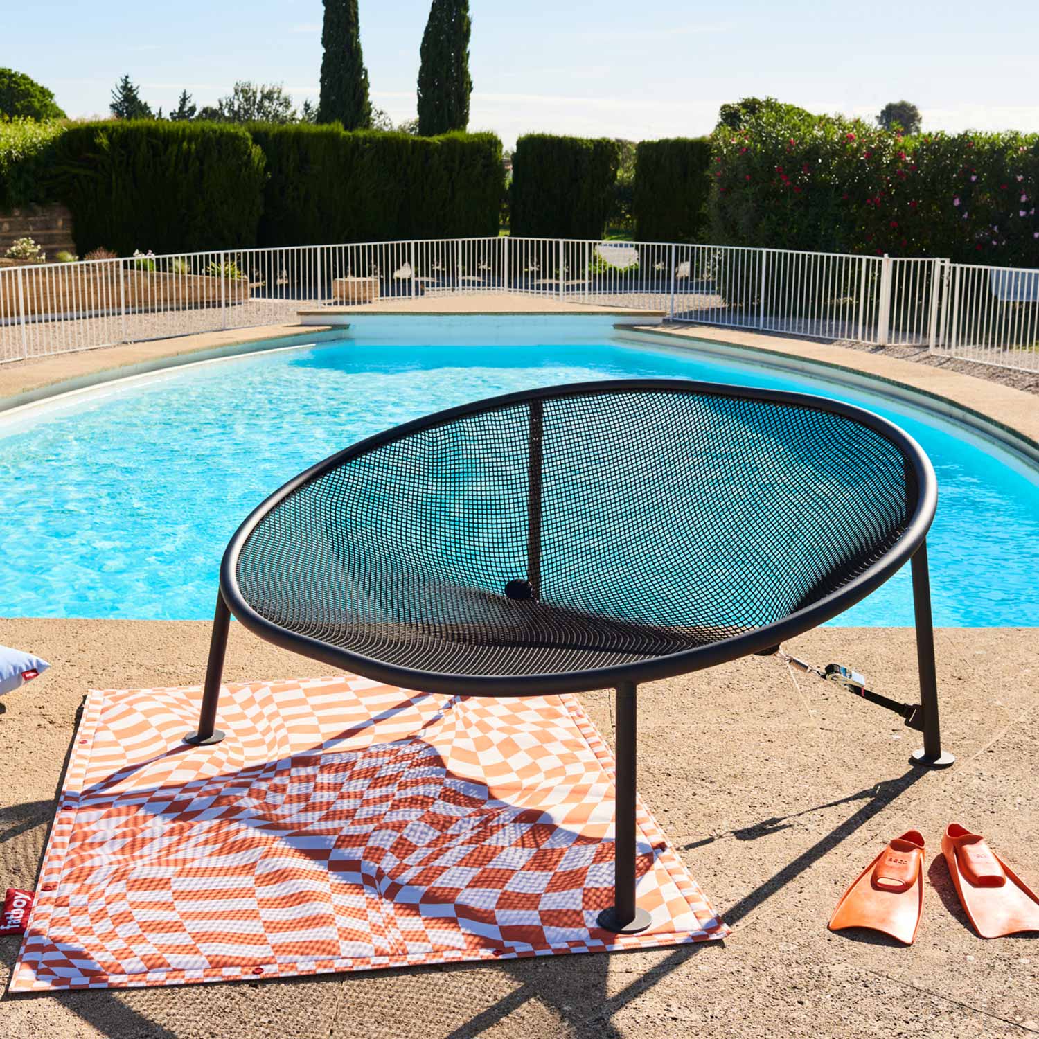 fatboy netorious schwarz pool kissen 93140