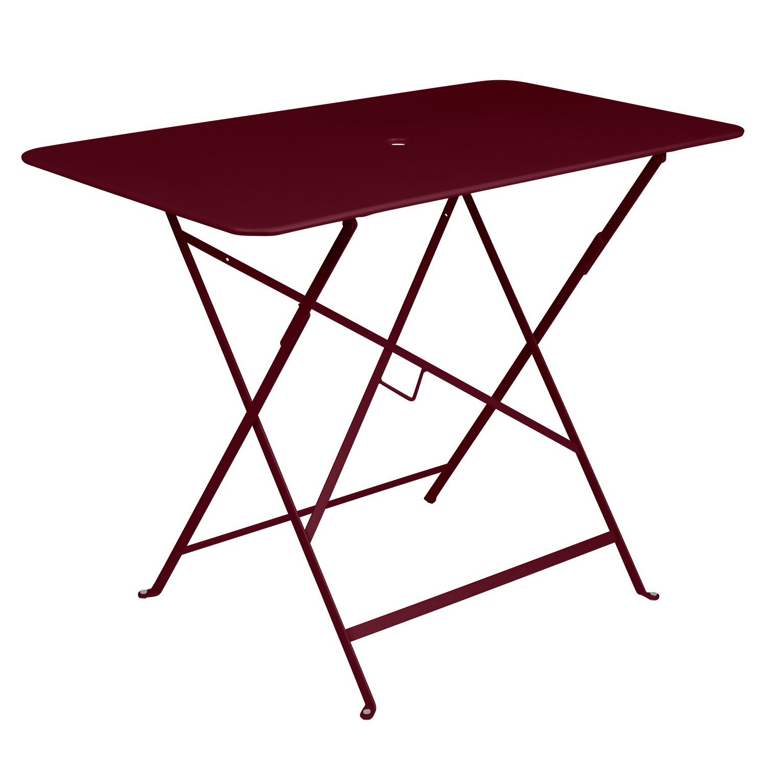 fermob bistro tisch 97x57 schwarzkirsche 108766