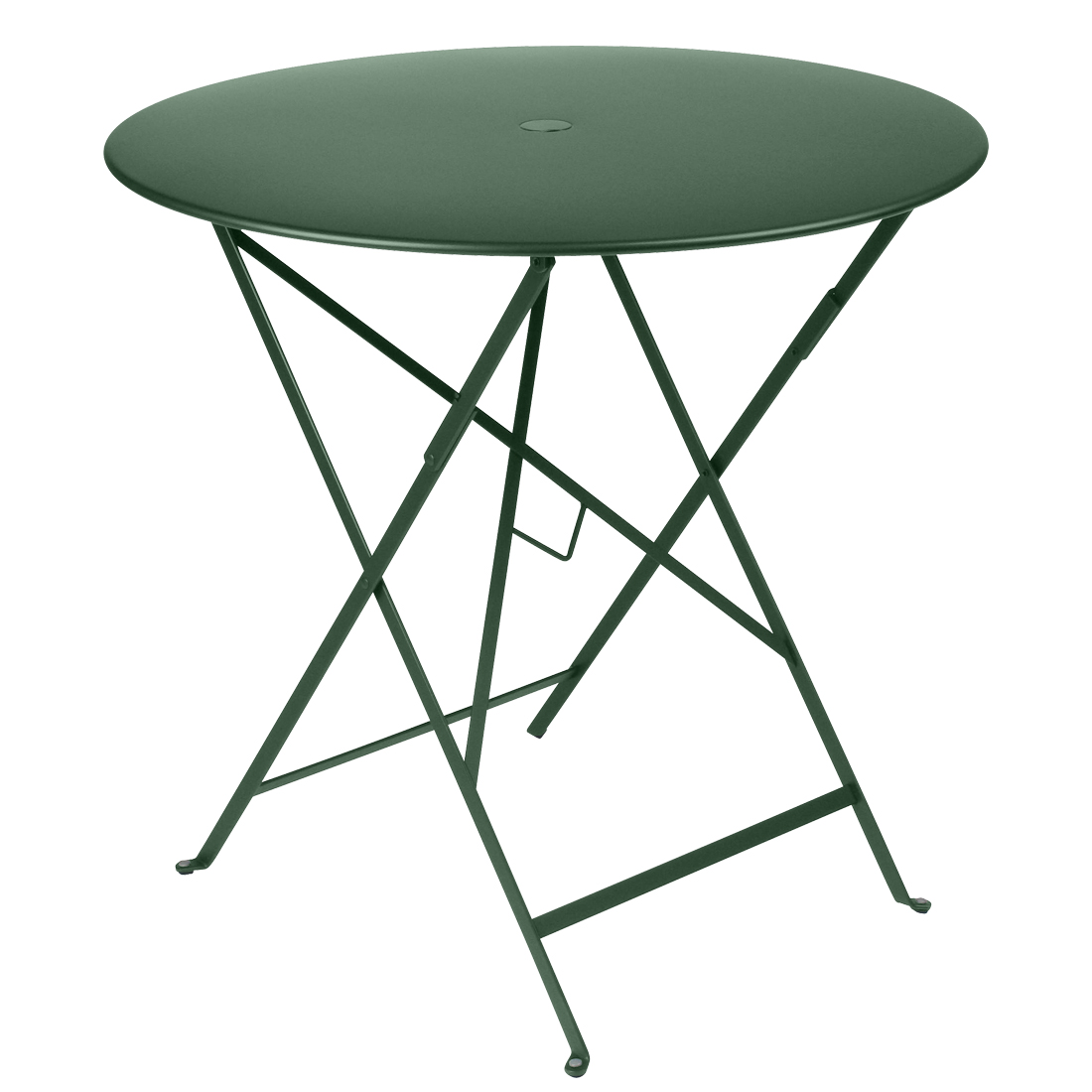 fermob bistro tisch rund 77cm zederngruen 02 77579