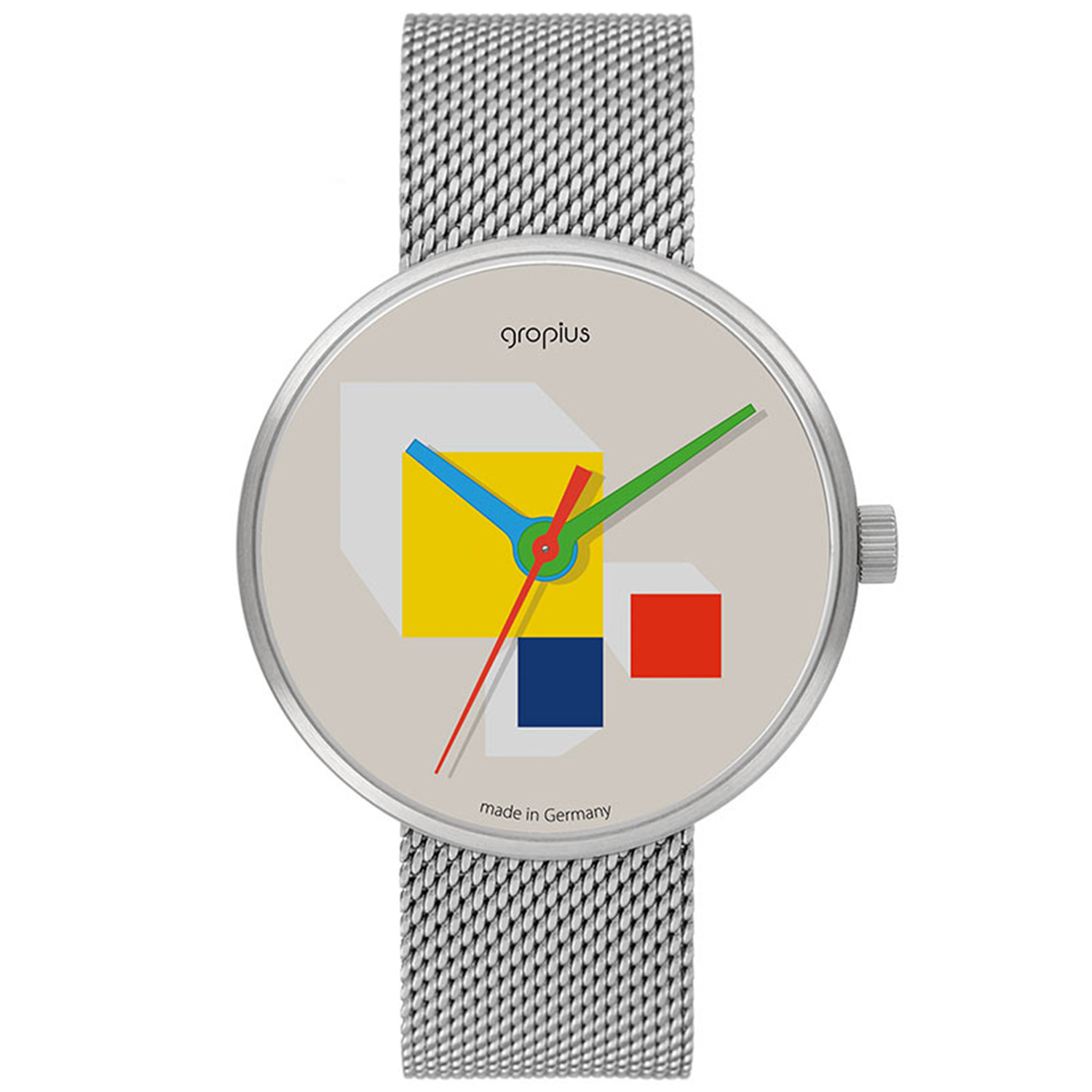 walter gropius uhr hausbauhaus wg022 01M 70404
