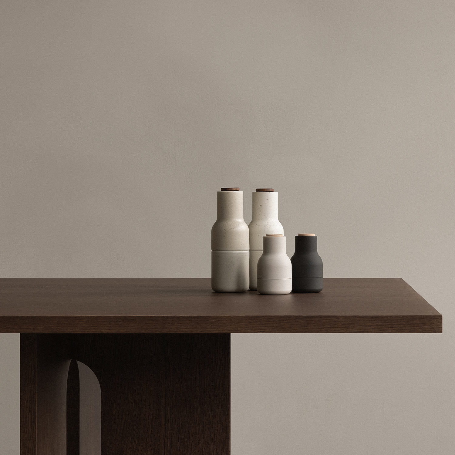 audo bottle grinder mini ash carbon esstisch 95435