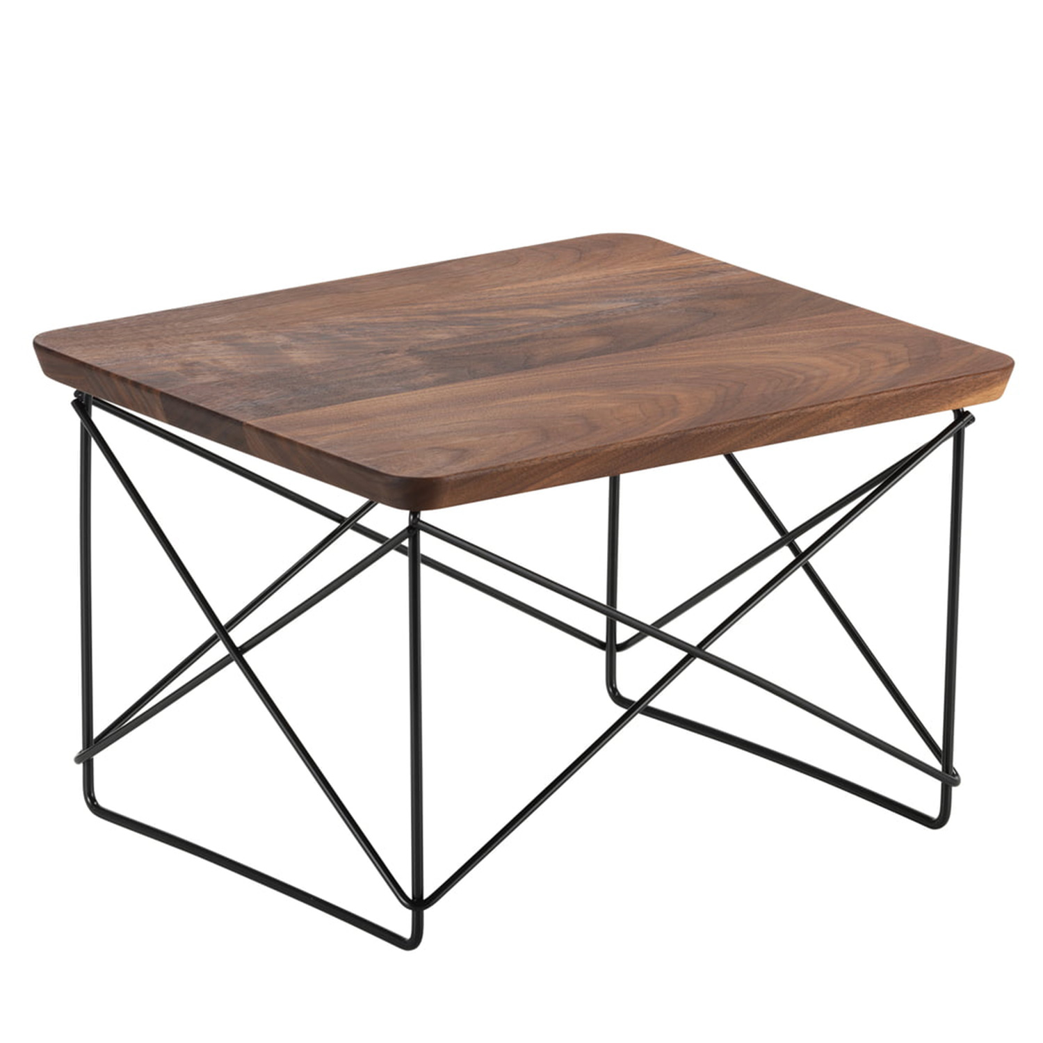 vitra occasional ltr tisch walnuss schwarz 35986