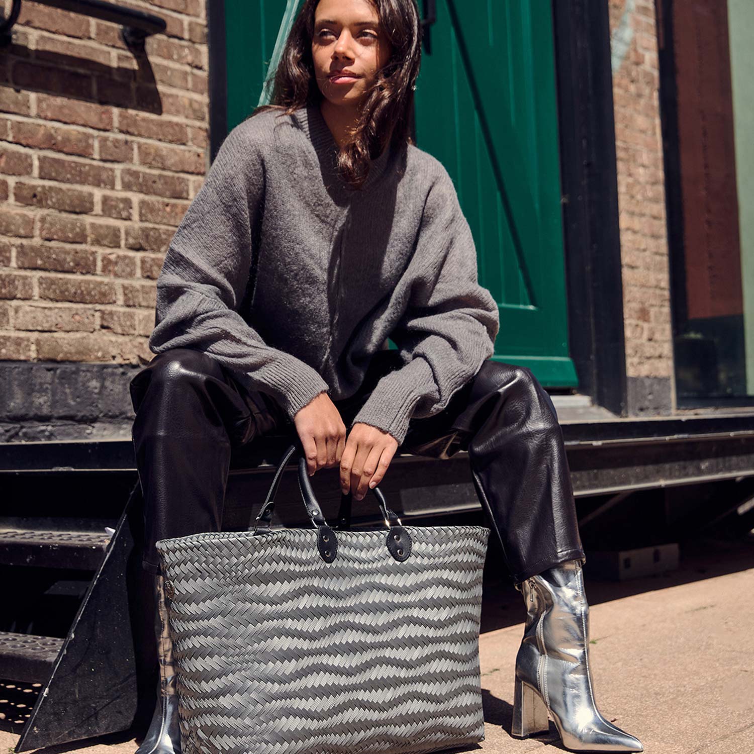 Handed By - Dune Shopper caffè latte