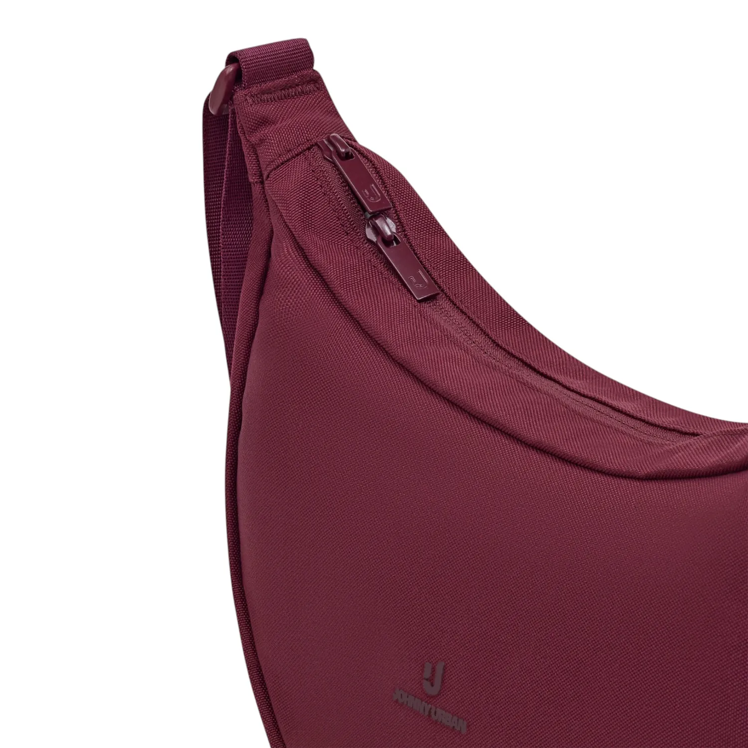 Johnny Urban - Ally Medium Half Moon Bag burgundy