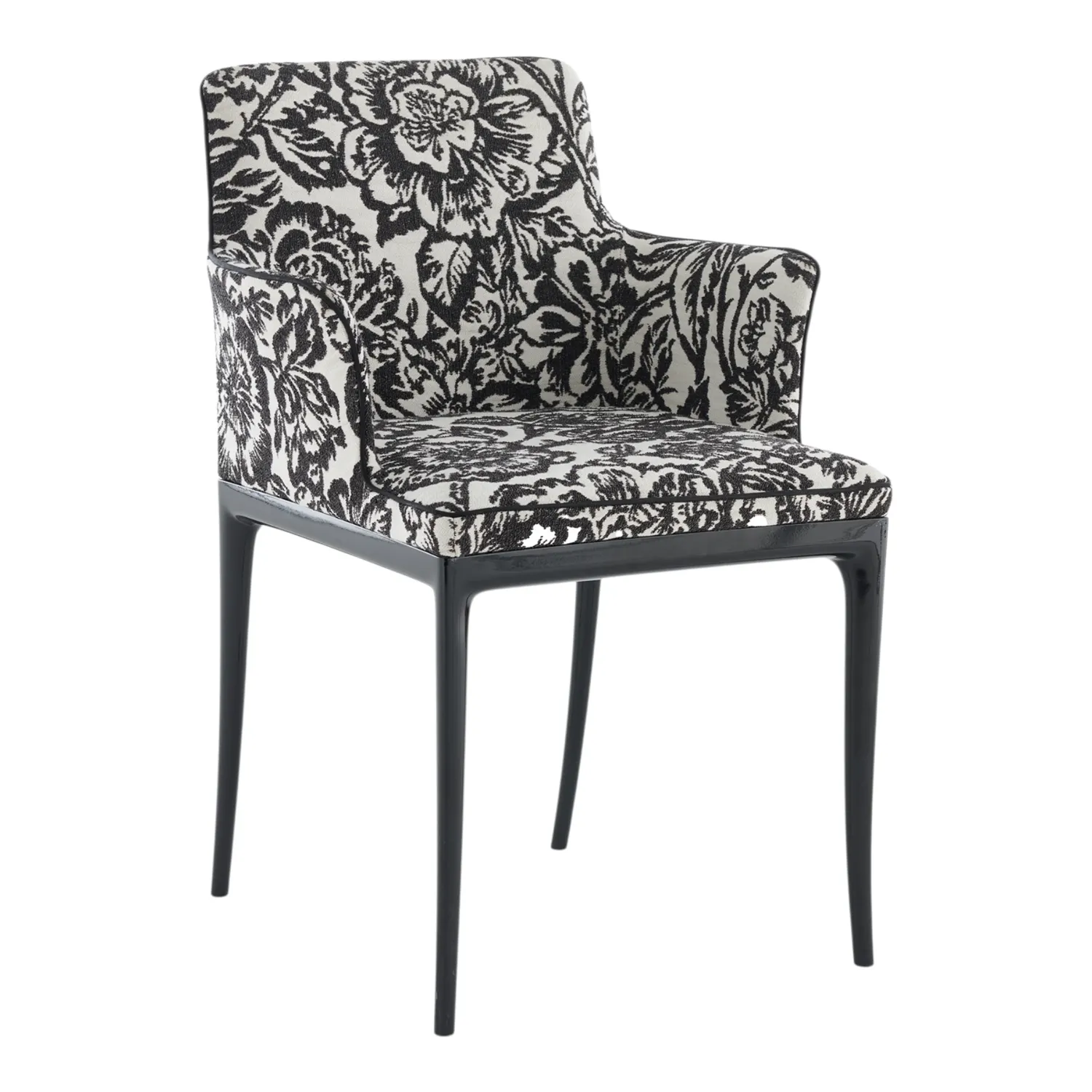 Kartell - Lillybet Kleiner Sessel Flower Key schwarz/schwarz