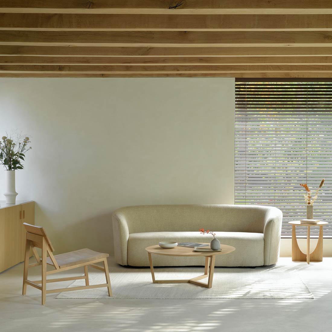 tripod couchtisch ethnicraft ambiente zoom out 88913