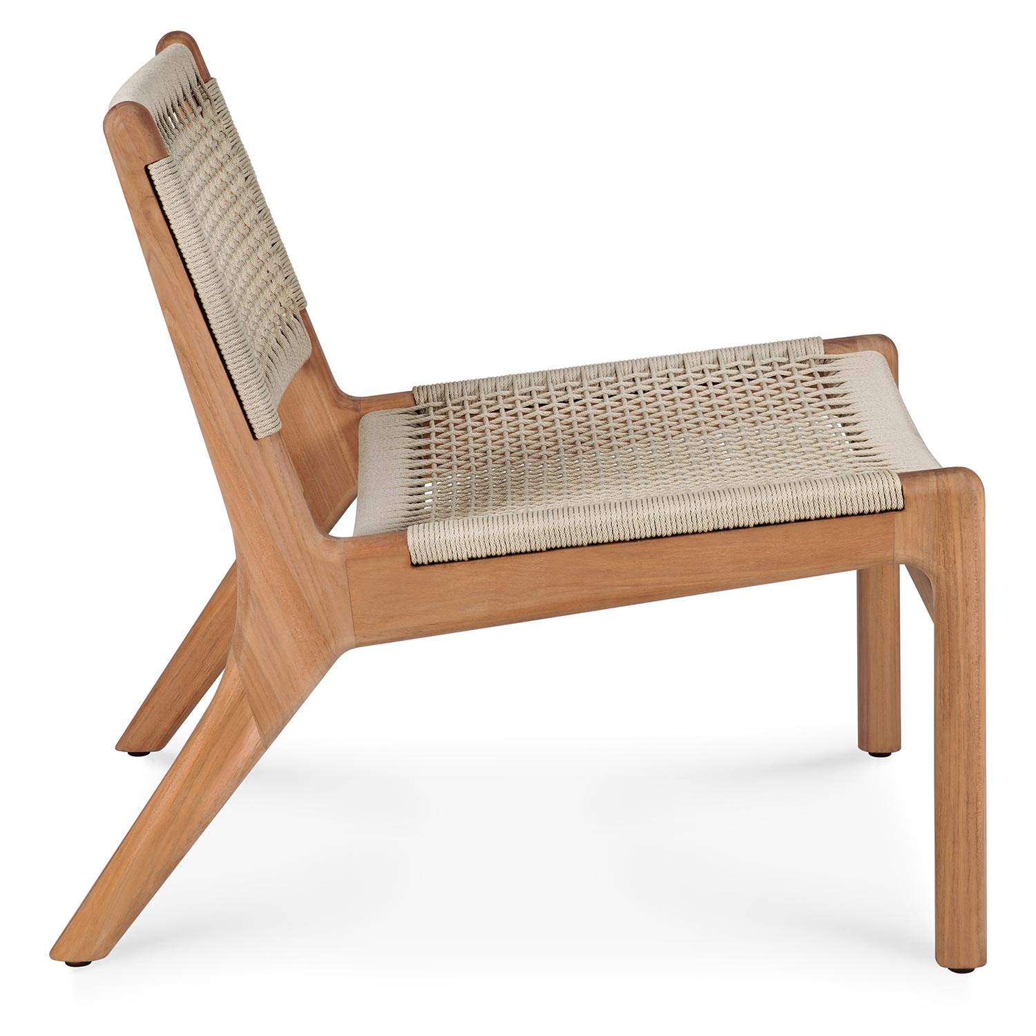 Ethnicraft - Jack Woven Outdoor Loungesessel
