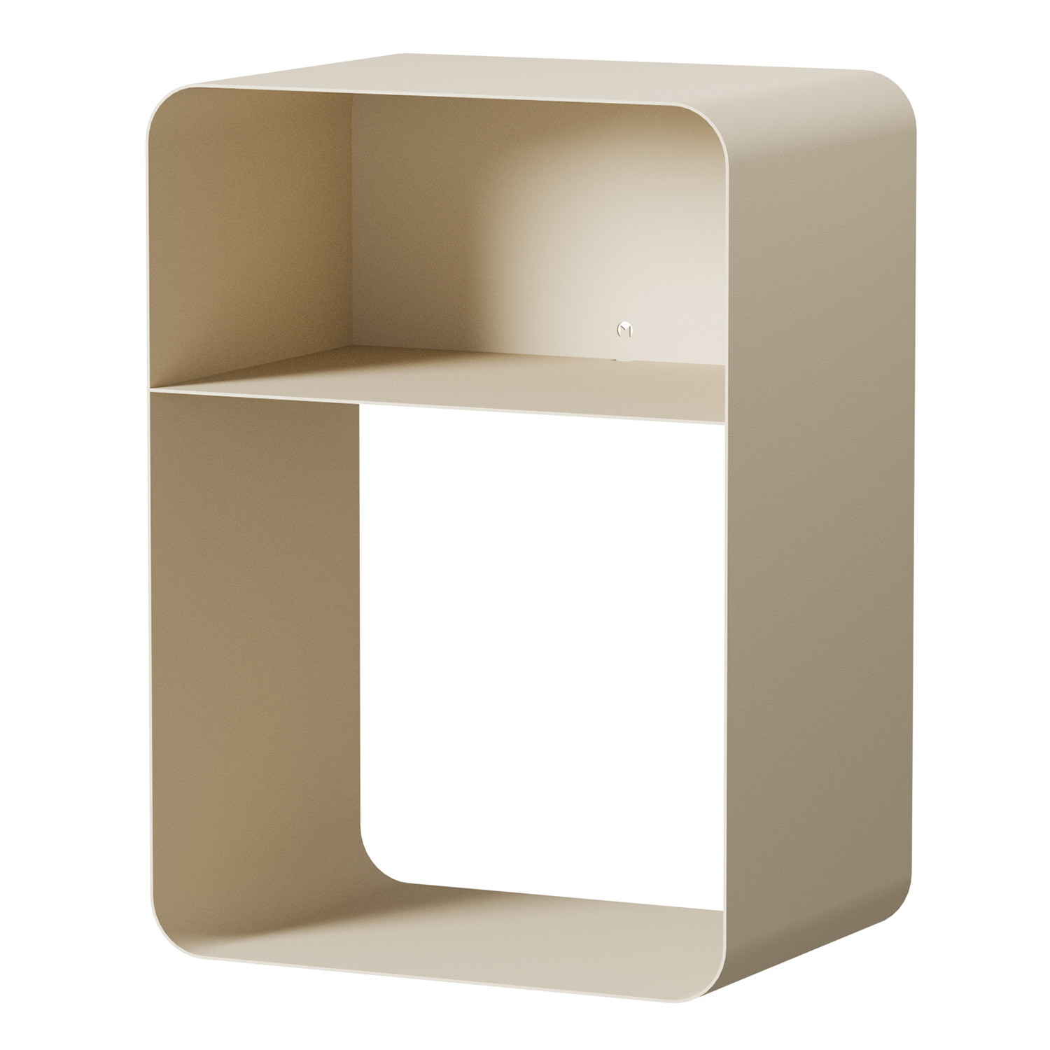 Metallbude - Damio Nachttisch cashew