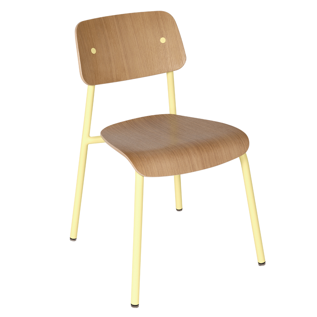 fermob stuhl studie eiche zitronensorbet 100075
