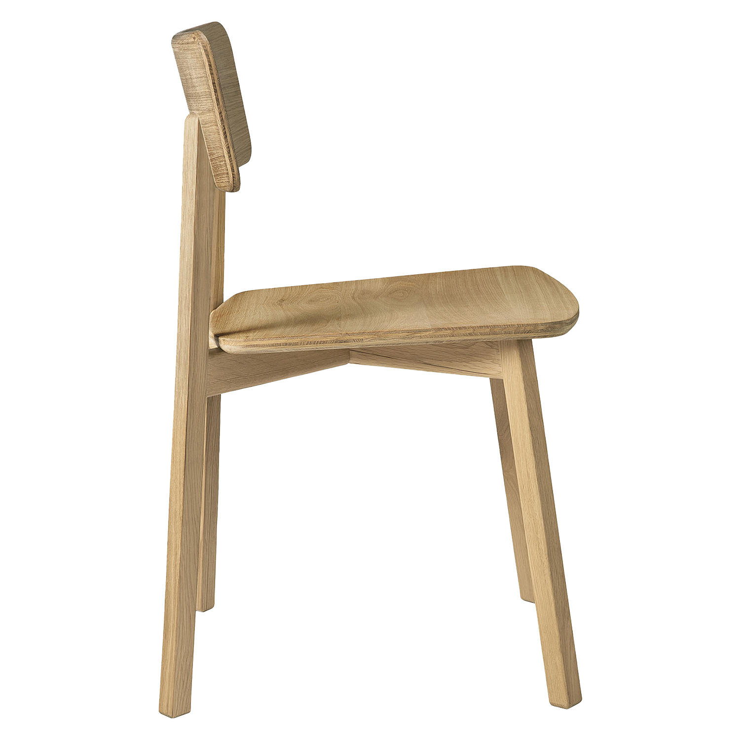 ethnicraft casale stuhl eiche seitenansicht freisteller 88248