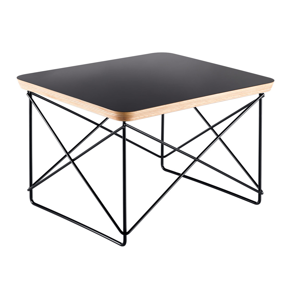 vitra occasional table schwarz schwarz