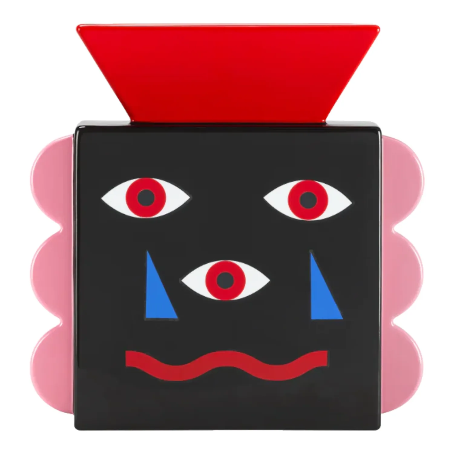 Qeeboo - Oggian Beautiful Face Gesichts-Vase