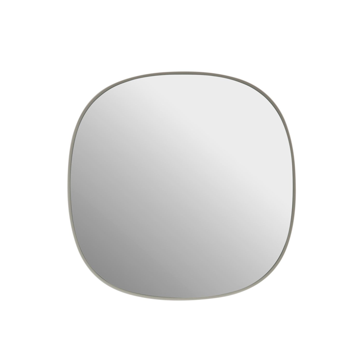 Muuto - Framed Mirror 40x40 cm grey