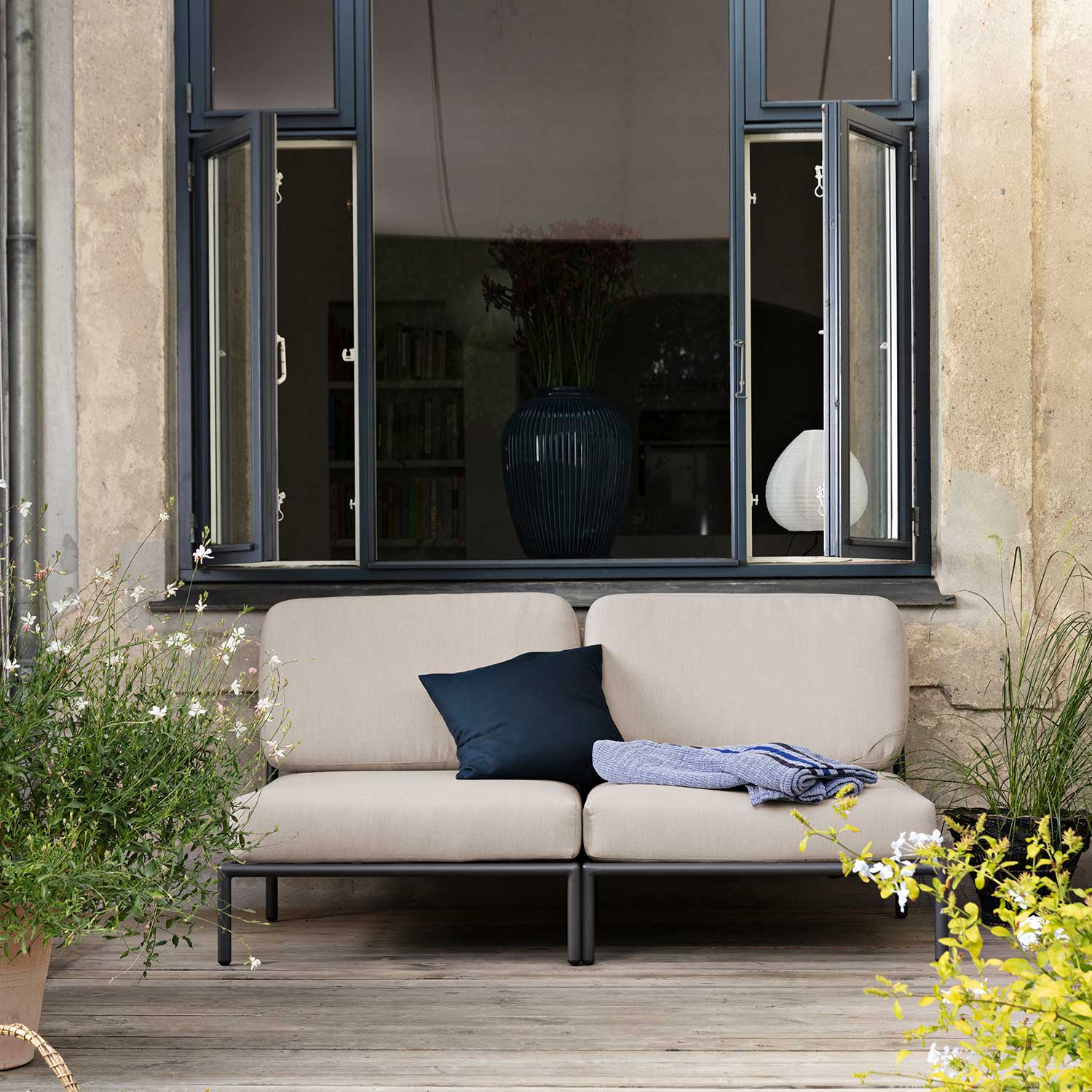 houe level gartensofa ash 93164