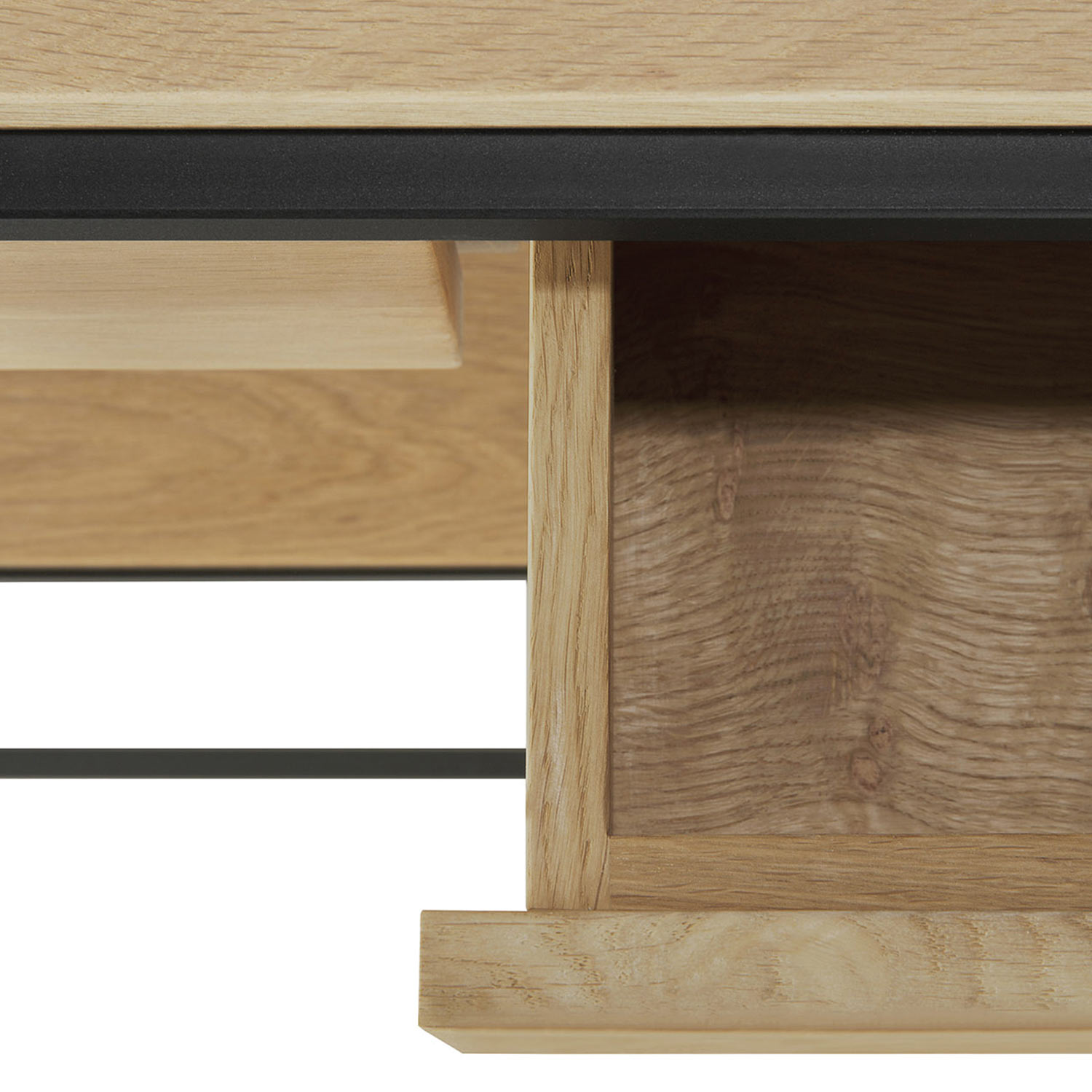 ethnicraft monolit konsole close up schublade 83966