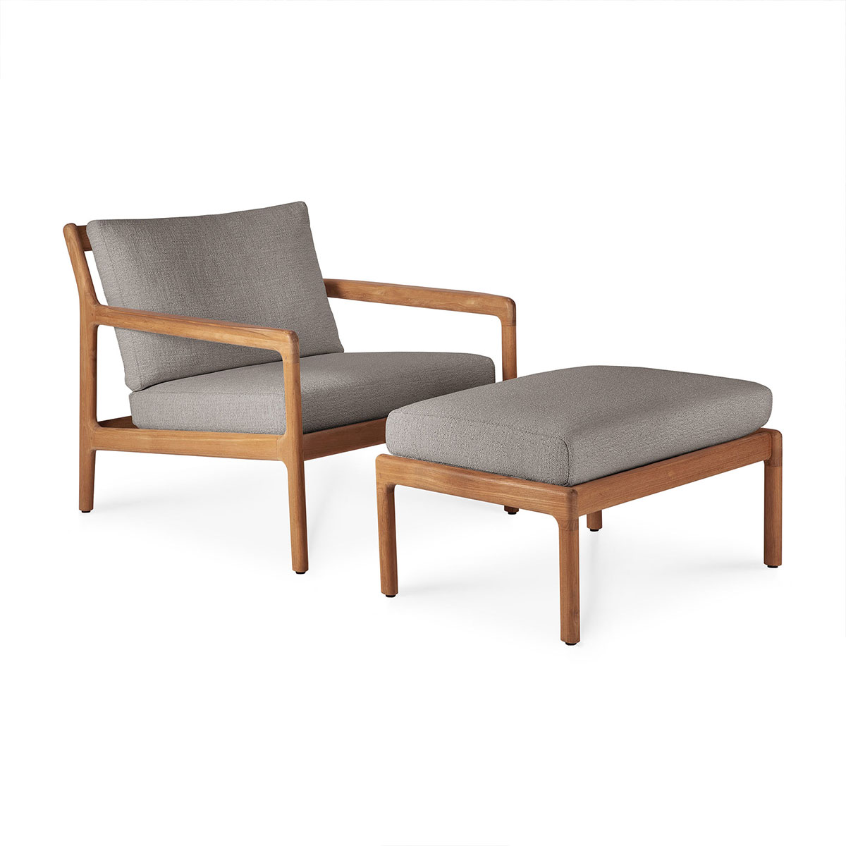 ethnicraft 10110249 mocca fusshocker mit loungesessel freisteller seite schraeg 85634