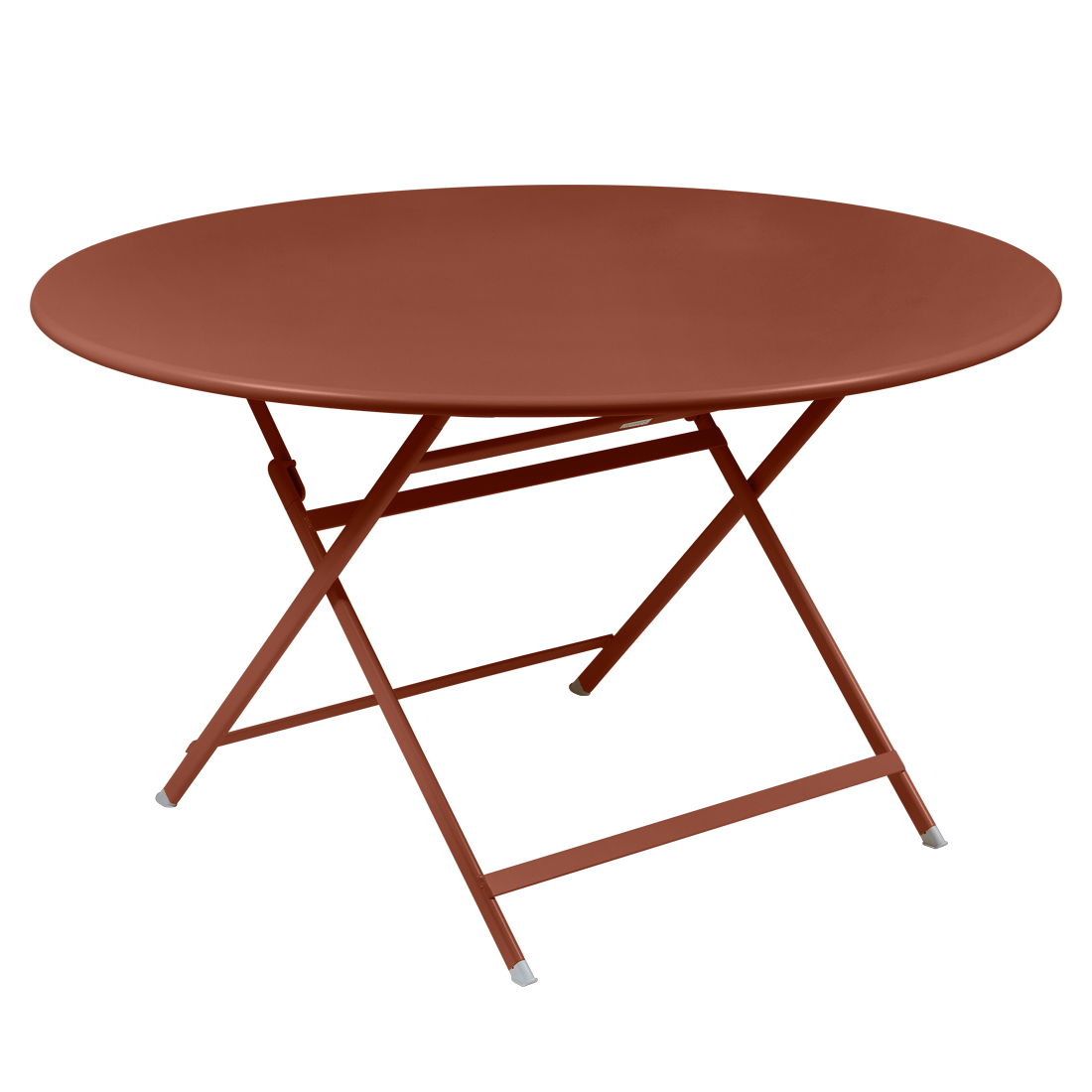 fermob caractere tisch 128cm ockerrot 593220 105618