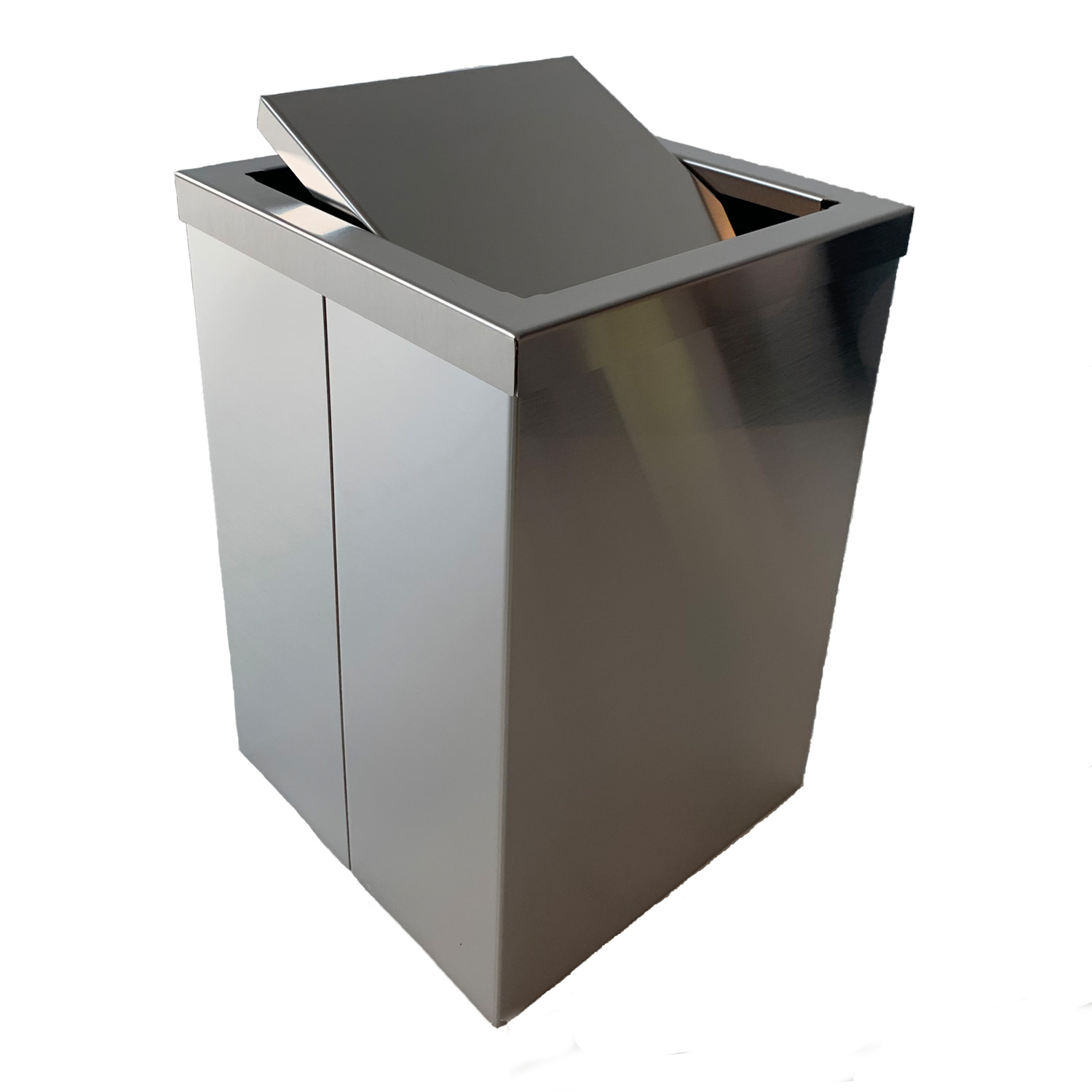 0610176 Decor Walther DW 113 Mlleimer Edelstahl matt