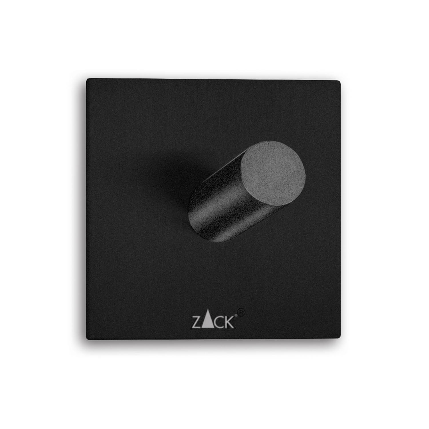 zack duplo handtuchhaken schwarz edelstahl 49901