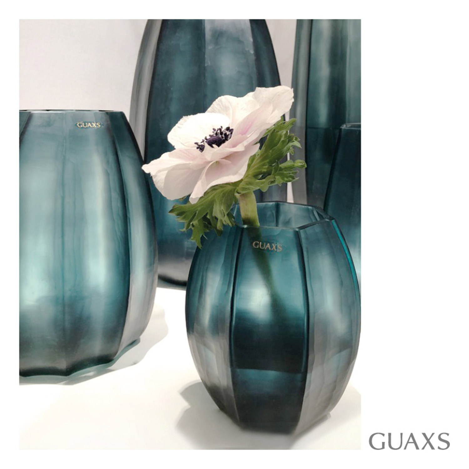 guaxs koonam vase ocean blue 73655