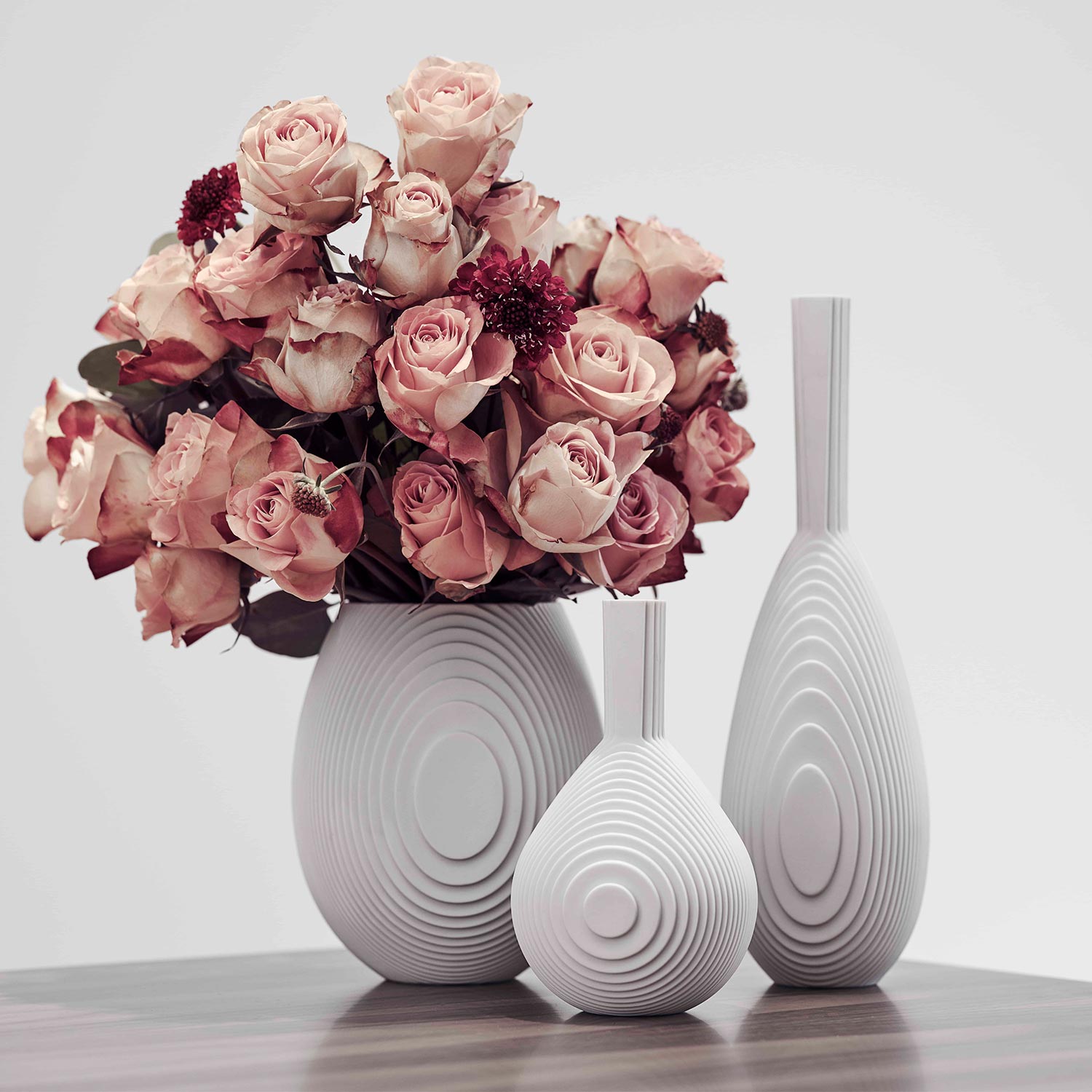 architectmade flow vase porzellanvase 75976