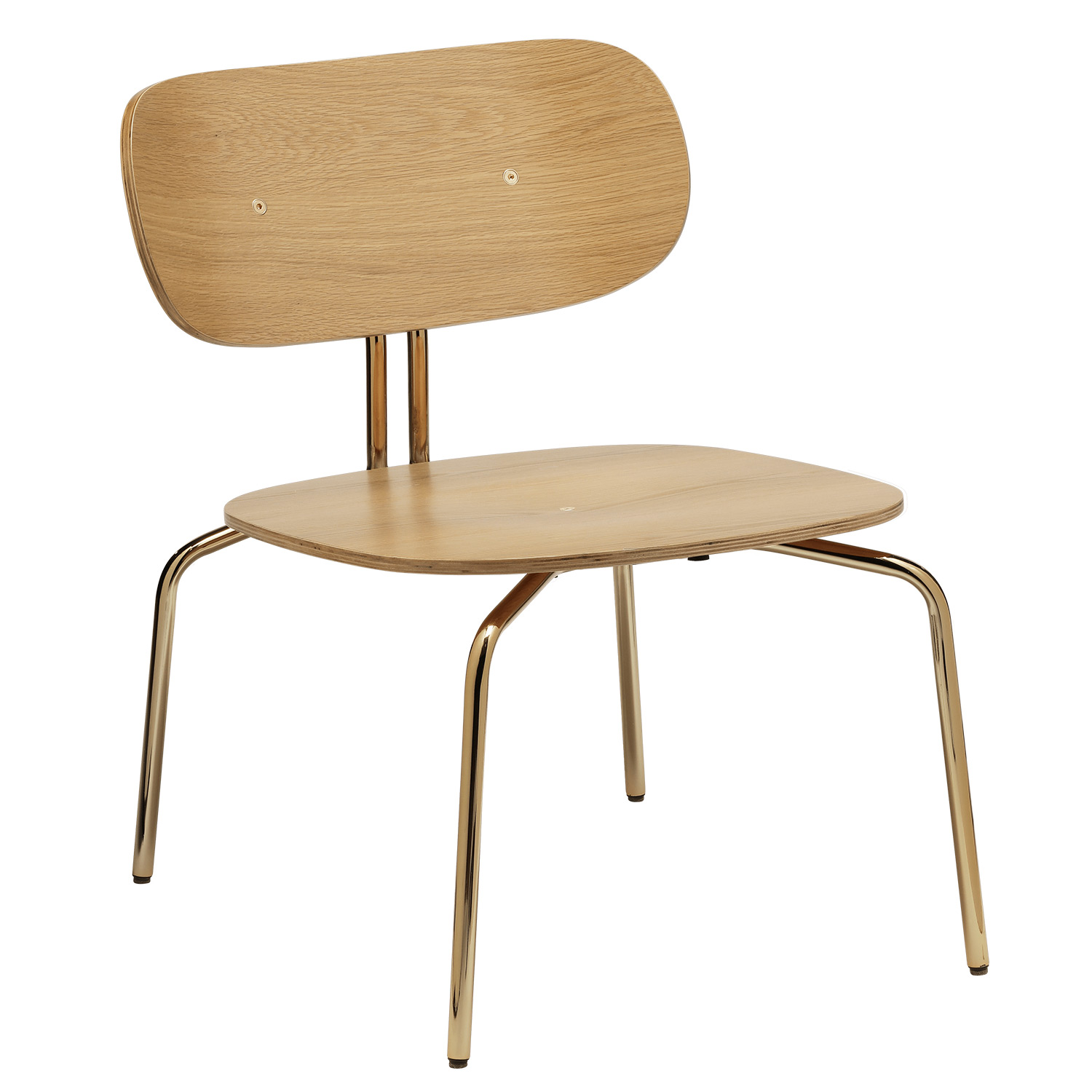 umage curios lounge chair eiche messing 5917 1 106350