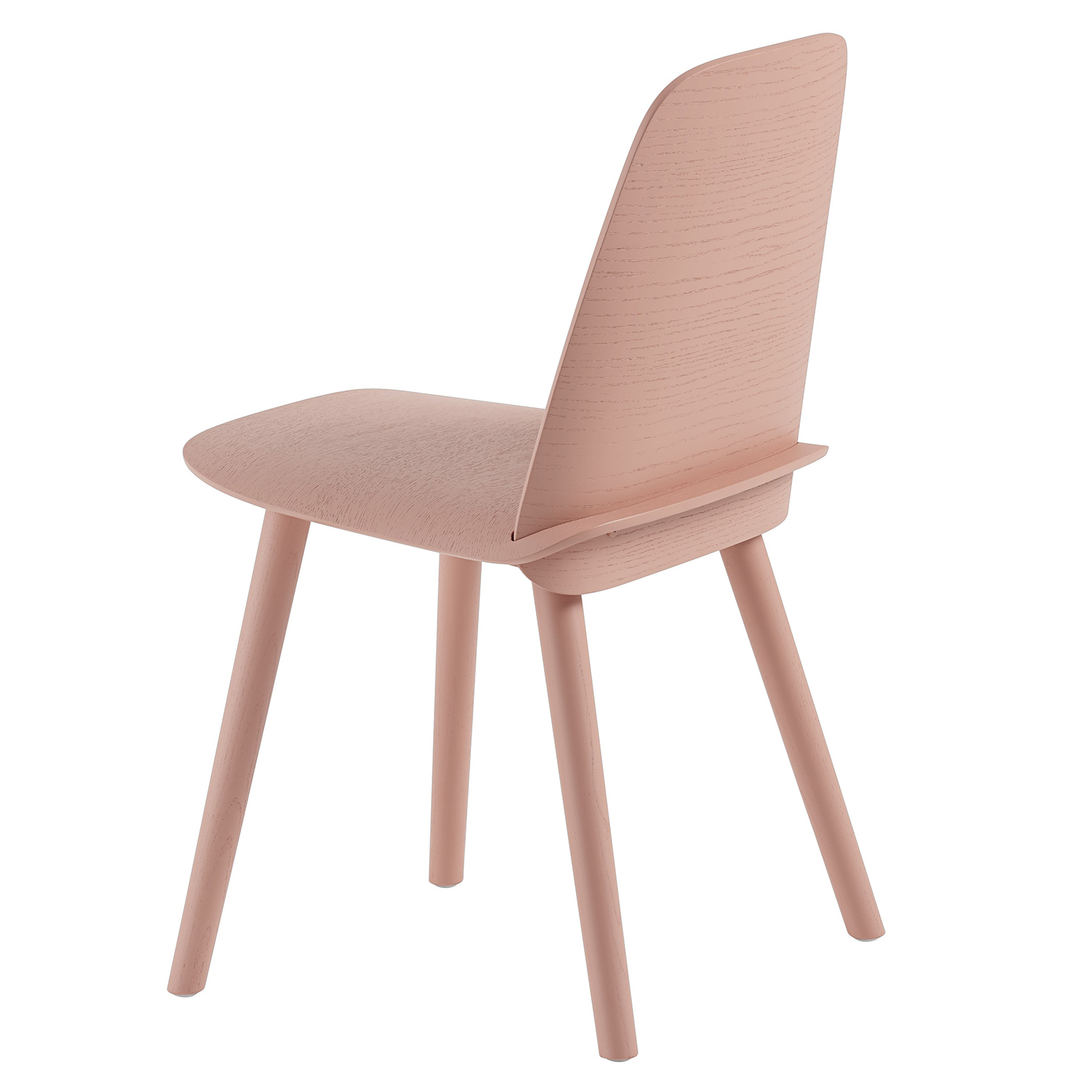 nerd chair tan rose back muuto 57131