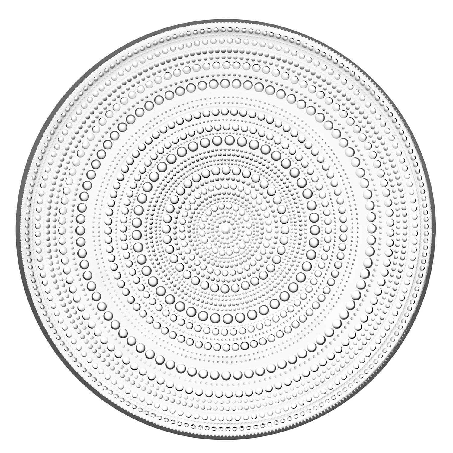 iittala kastehelmi plate 315mm klar 103251