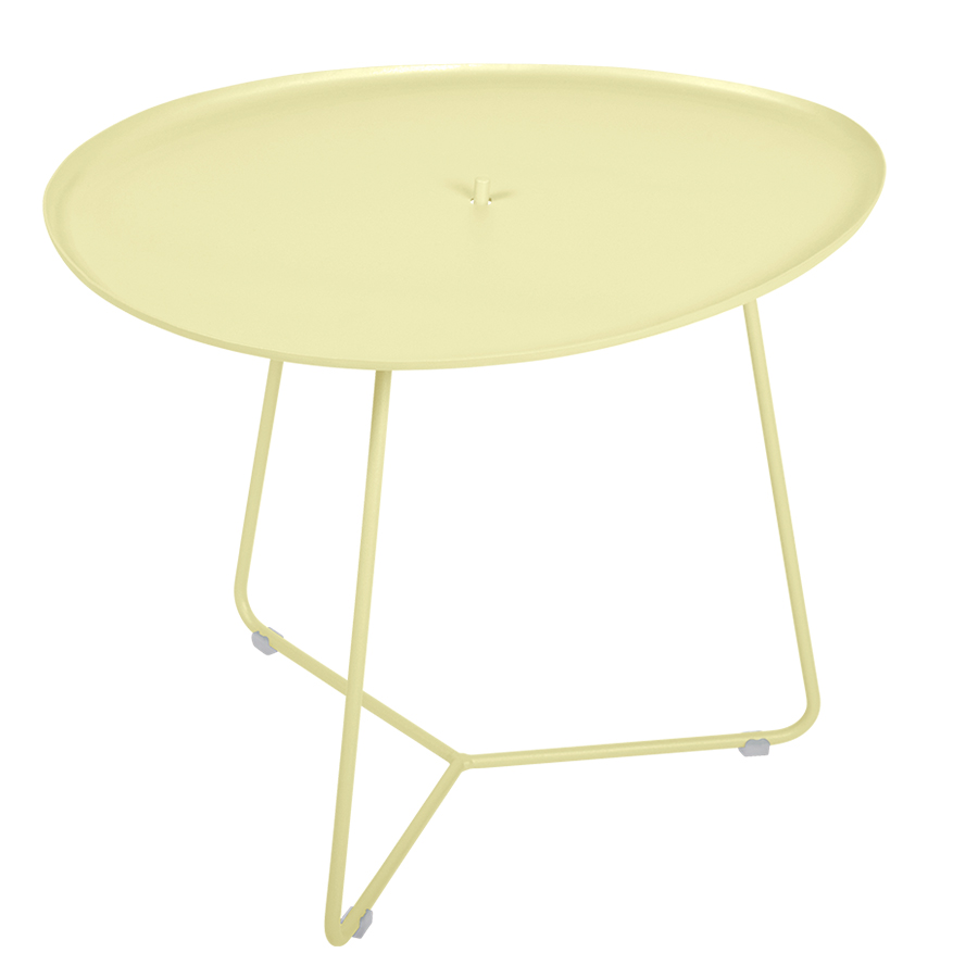 fermob cocette niedriger tisch zitronensorbet A6 64224