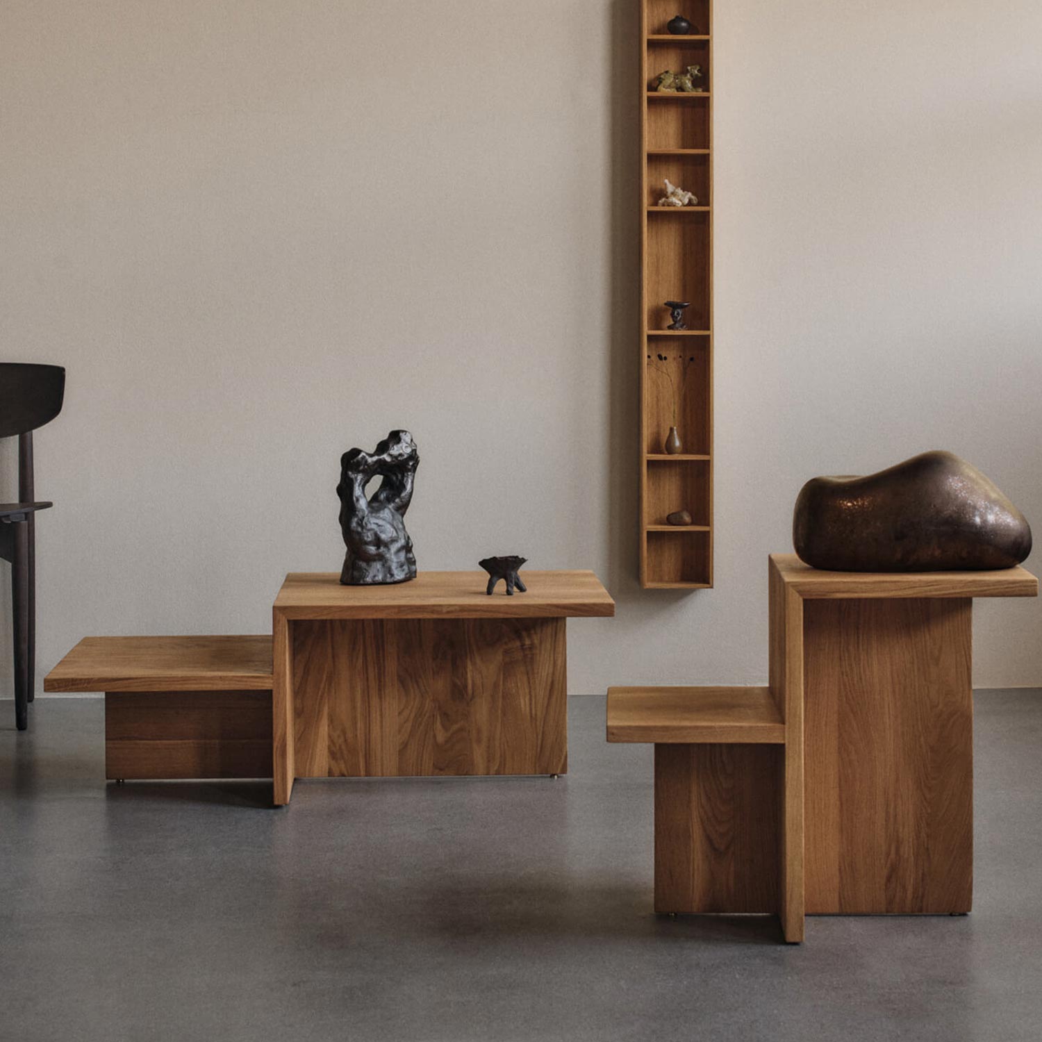 Ferm Living - Distinct Couchtisch natural oak