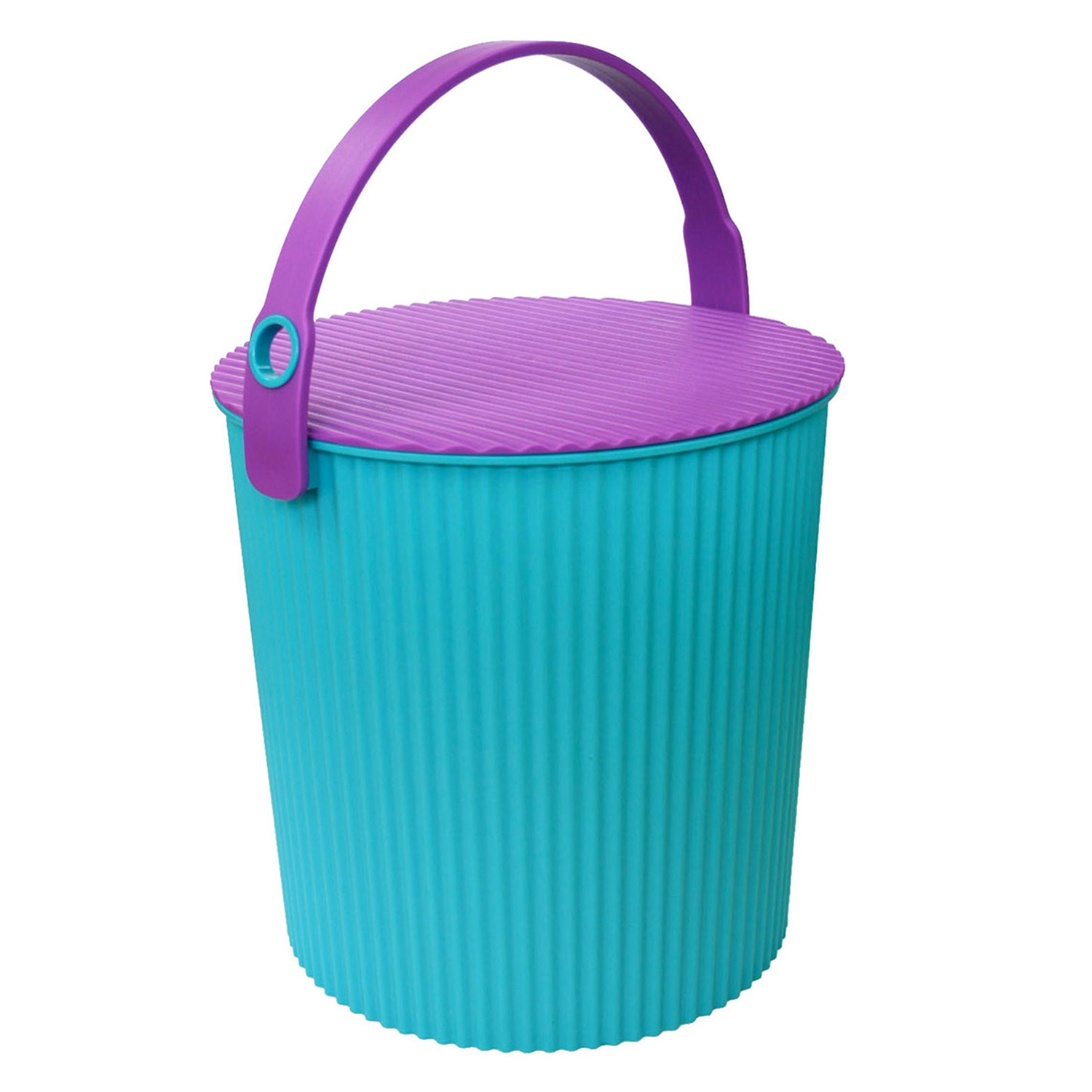 Hachiman - Omnioutil Eimer mit Deckel 10 l flamingo