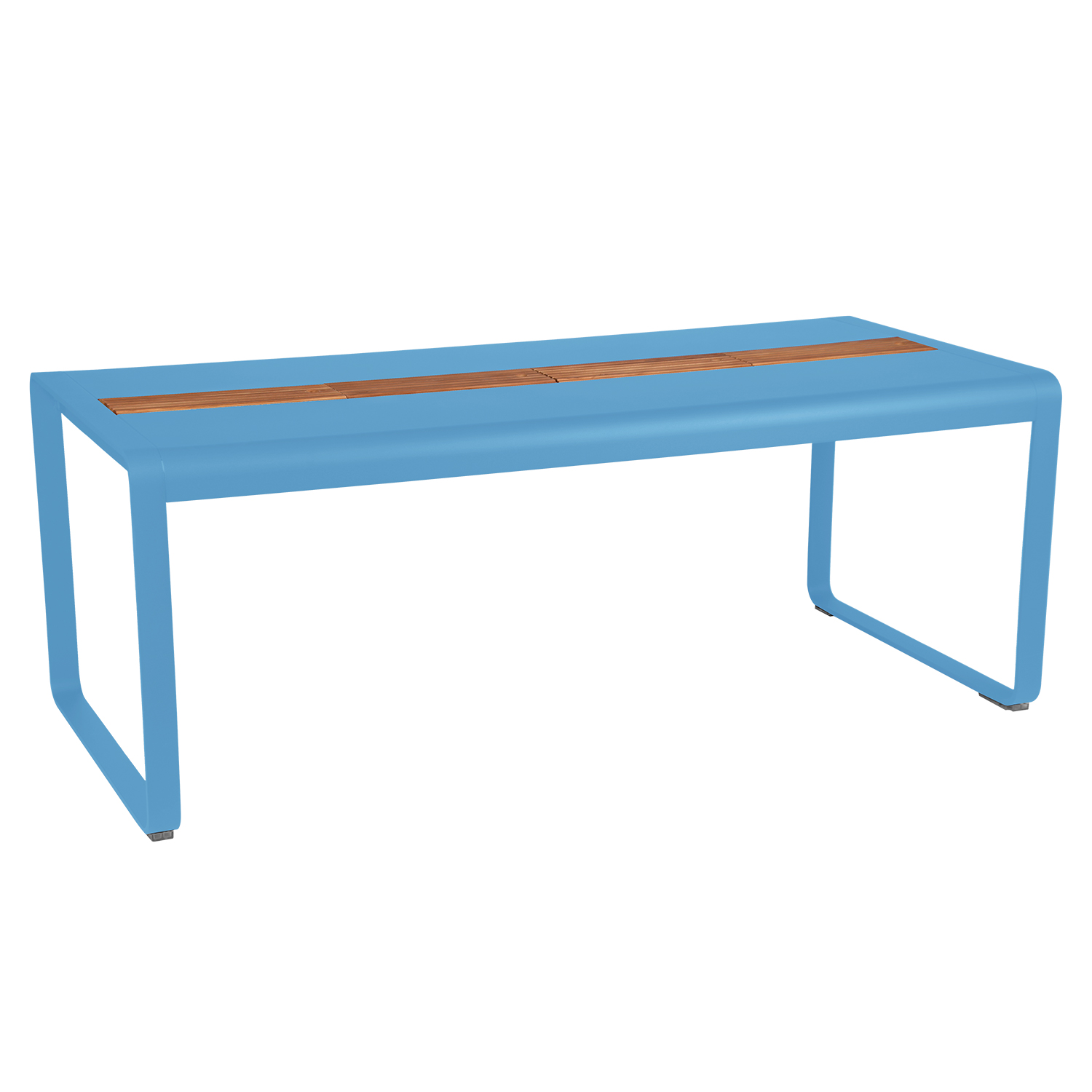 fermob bellevie tisch 196x90 maya blau 8434E1 108401