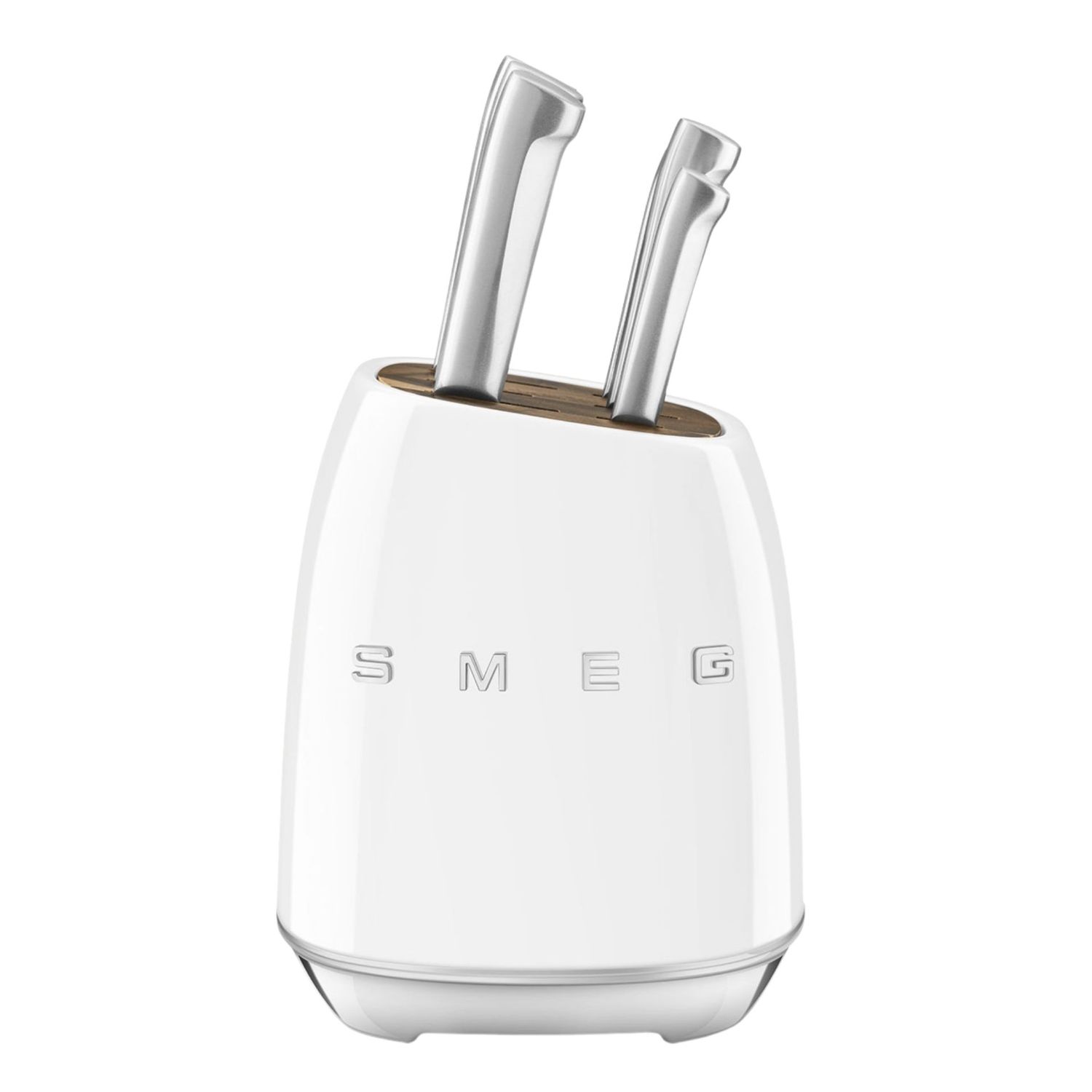 SMEG - Messerblock-Set KBSF02 weiß