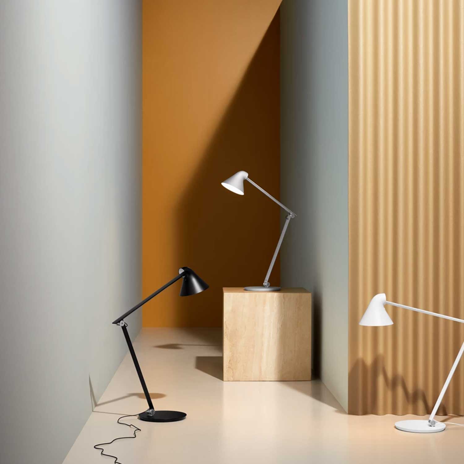 Louis Poulsen - NJP Tischleuchte white