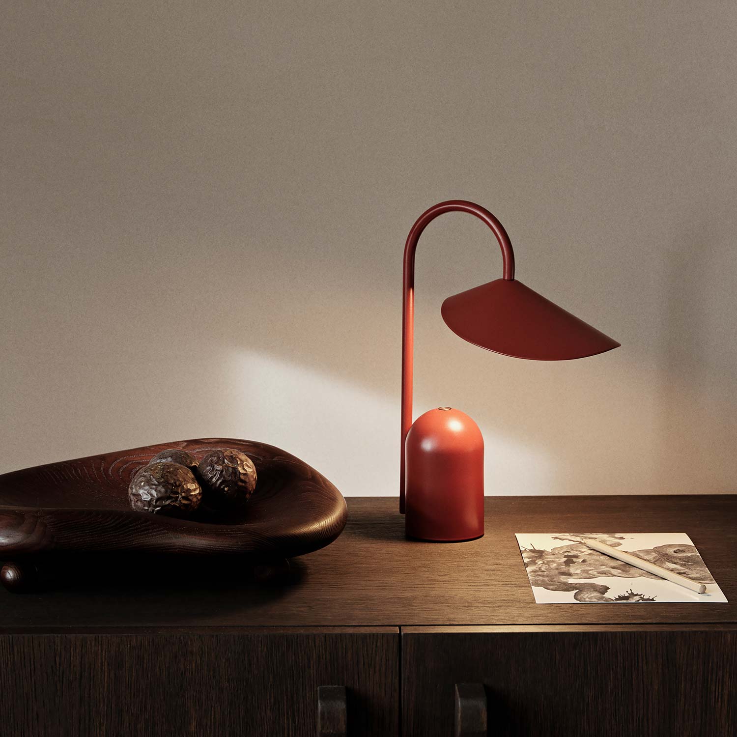 PortableLeuchte LED fermLIVING Arum 101008