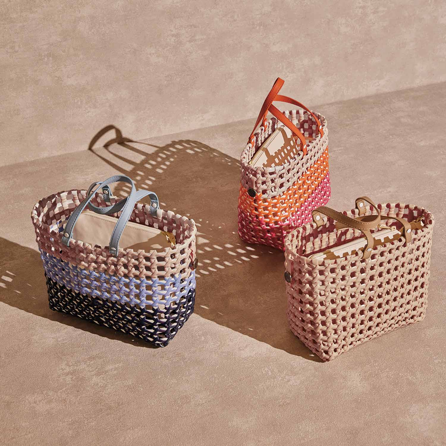 Handed By - Maze mini Handtasche orange