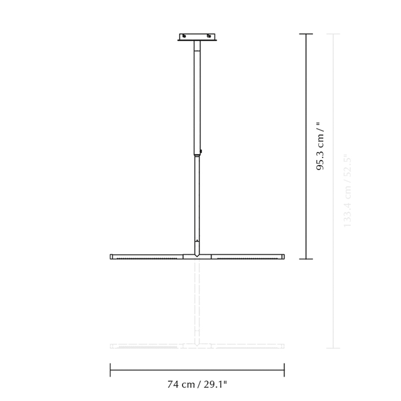 umage omni leuchte abmessungen extended 101090