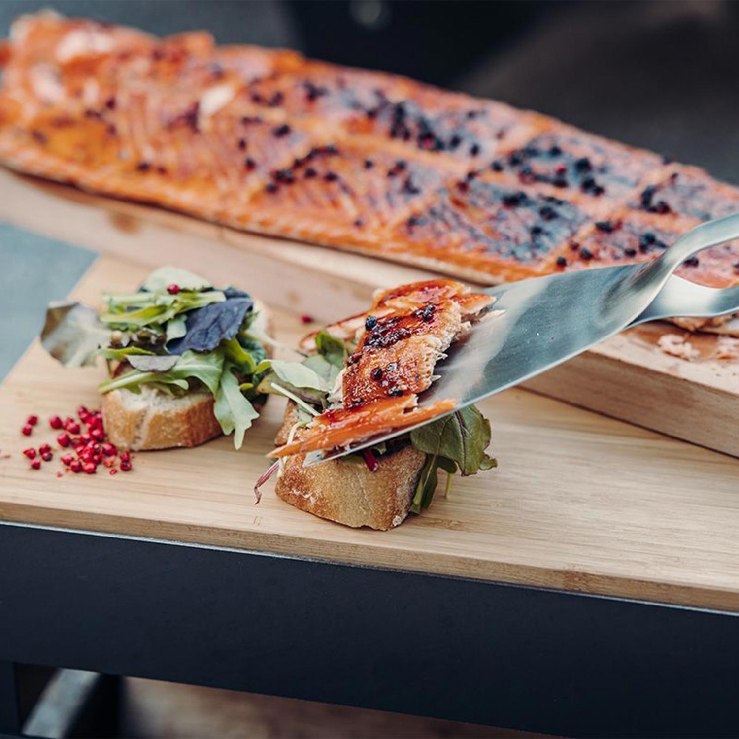 hoefats flammlachsbrett essen 94716