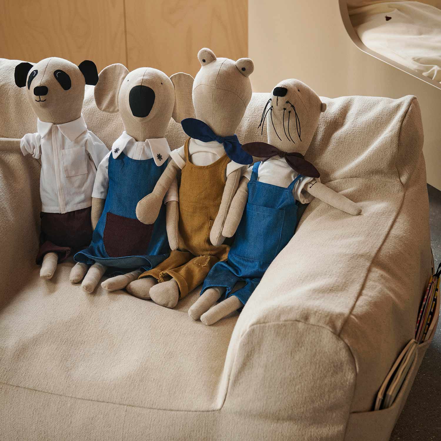 ferm living teddy natural kuscheltier uebersicht 96309