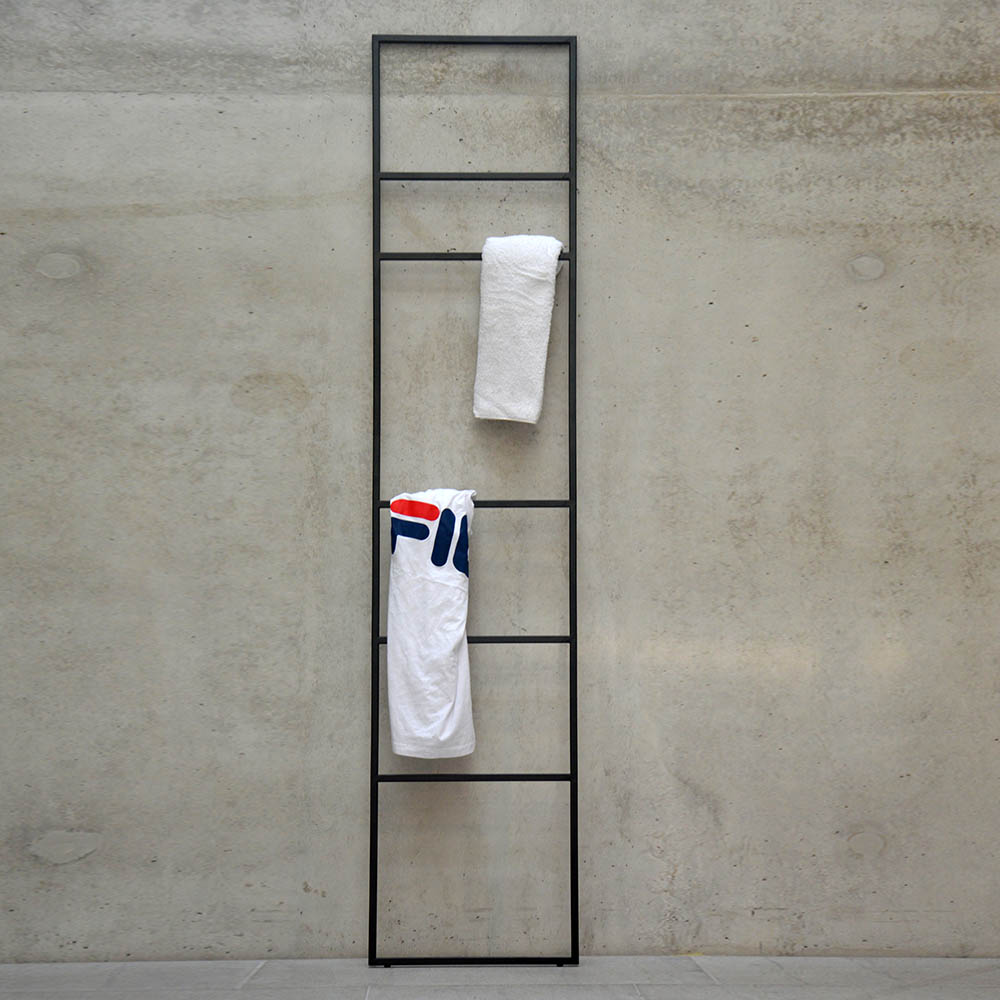 jan kurtz loop handtuchhalter schwarz 50108