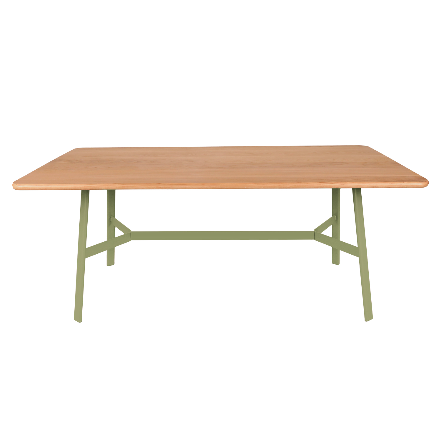 Fermob - So'O Tisch Eiche 180x90 cm lindgrün