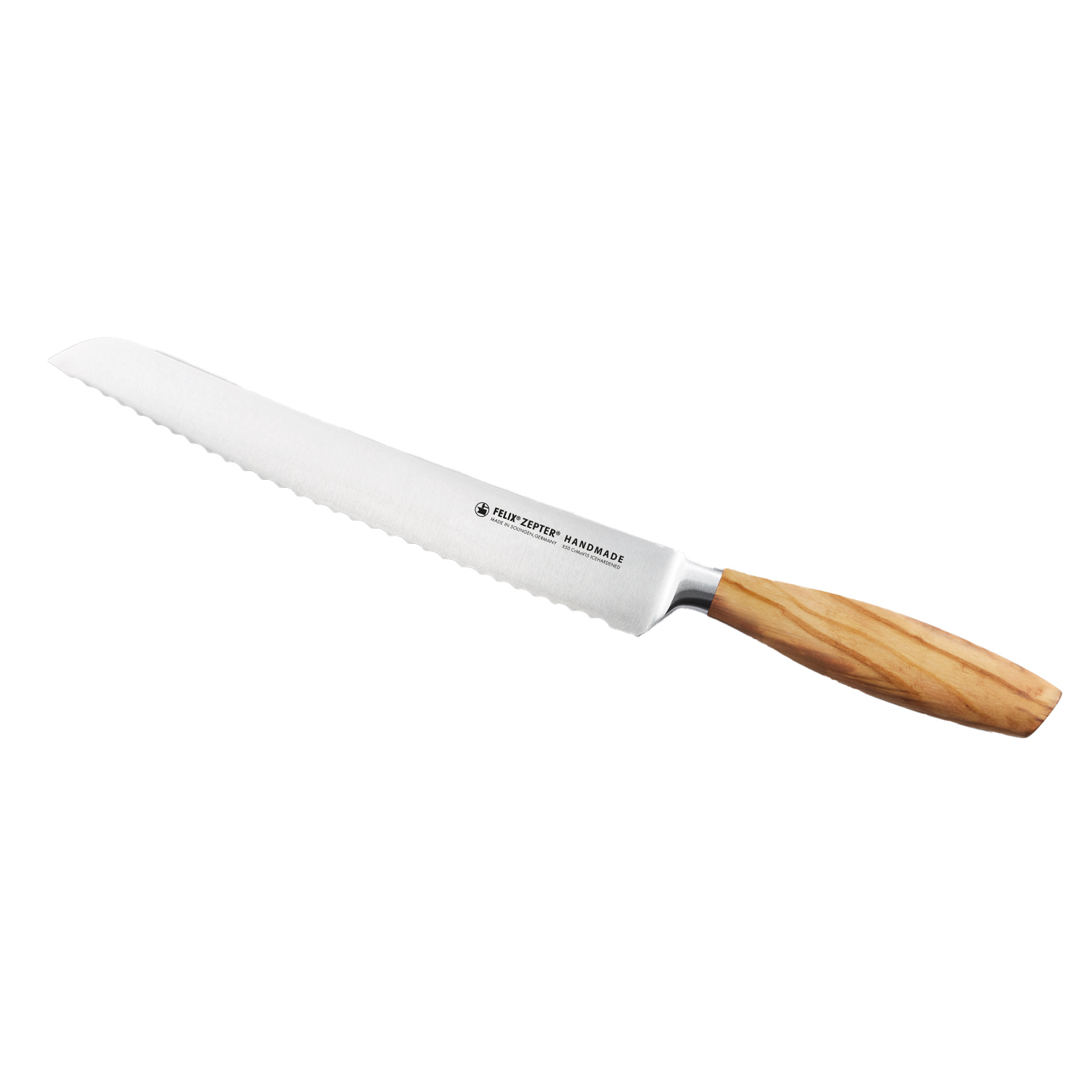 Felix Solingen - Size S Olive Brotmesser 22 cm