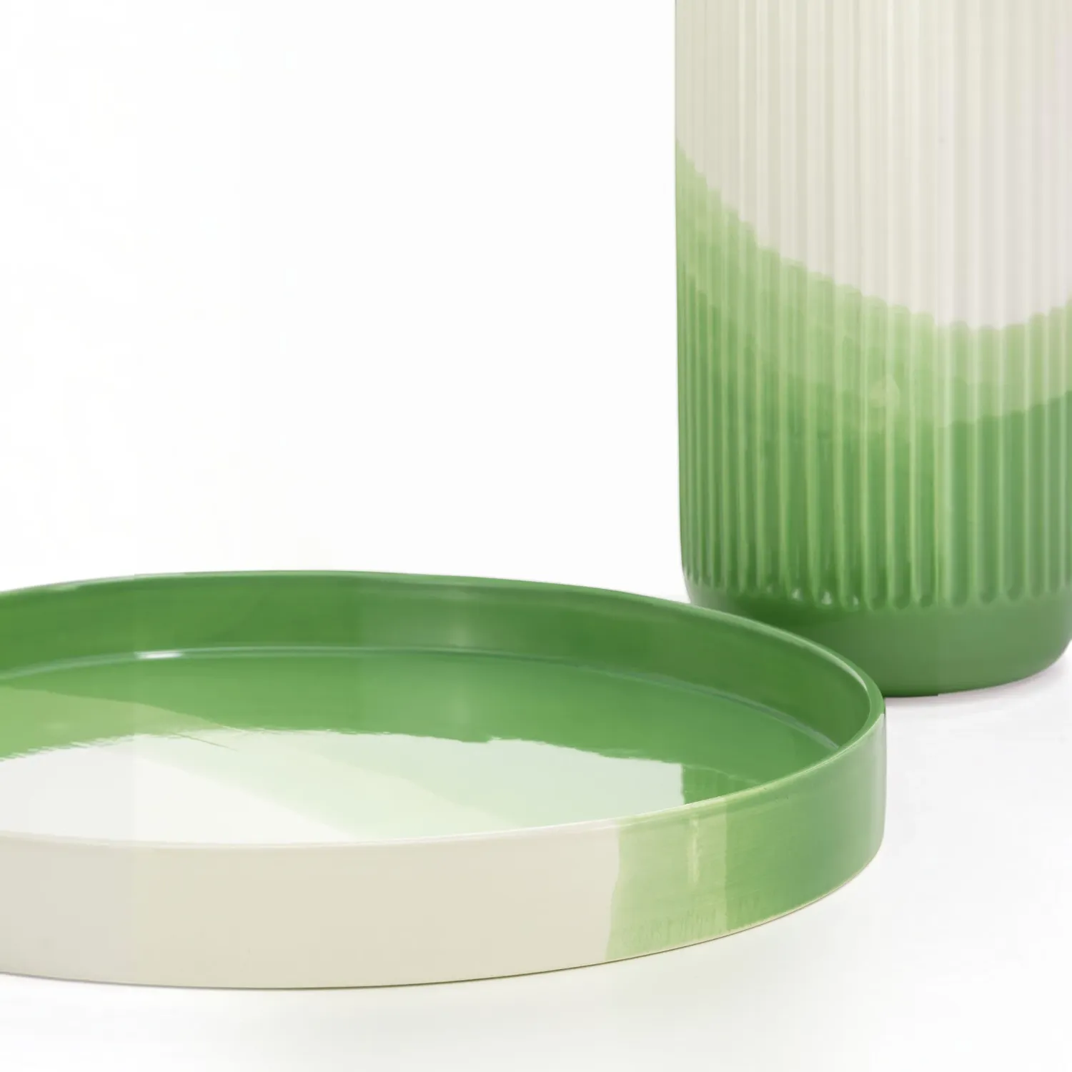 Vitra - Herringbone Tray grün